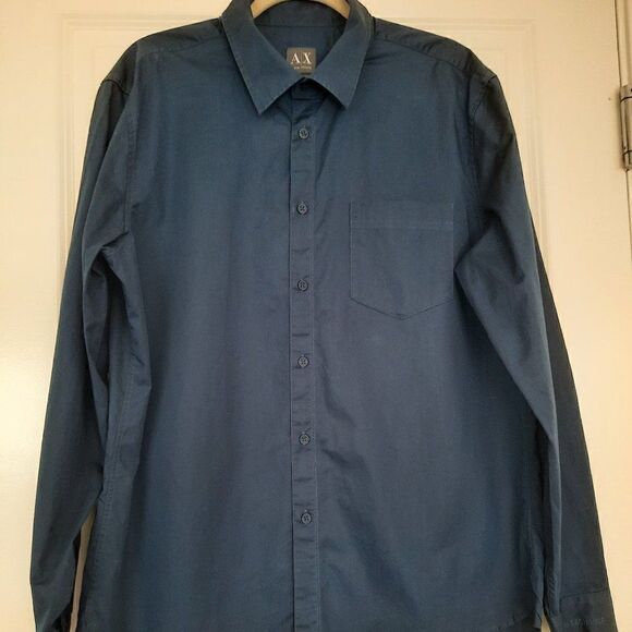A/X Armani Exchange button down shirt size XL/TG - Picture 1 of 8